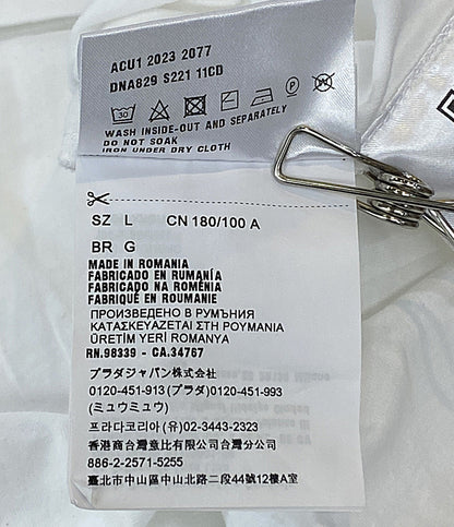 PRADA コットンクルーネックカットソー メンズ SIZE L プラダ