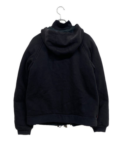 PRADA SPORT レイヤードデザインジップブルゾン フード 98339 メンズ SIZE S プラダスポーツ