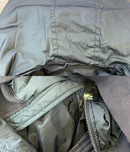 PRADA SPORT レイヤードデザインジップブルゾン フード 98339 メンズ SIZE S プラダスポーツ