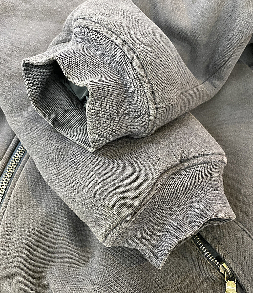 PRADA SPORT レイヤードデザインジップブルゾン フード 98339 メンズ SIZE S プラダスポーツ