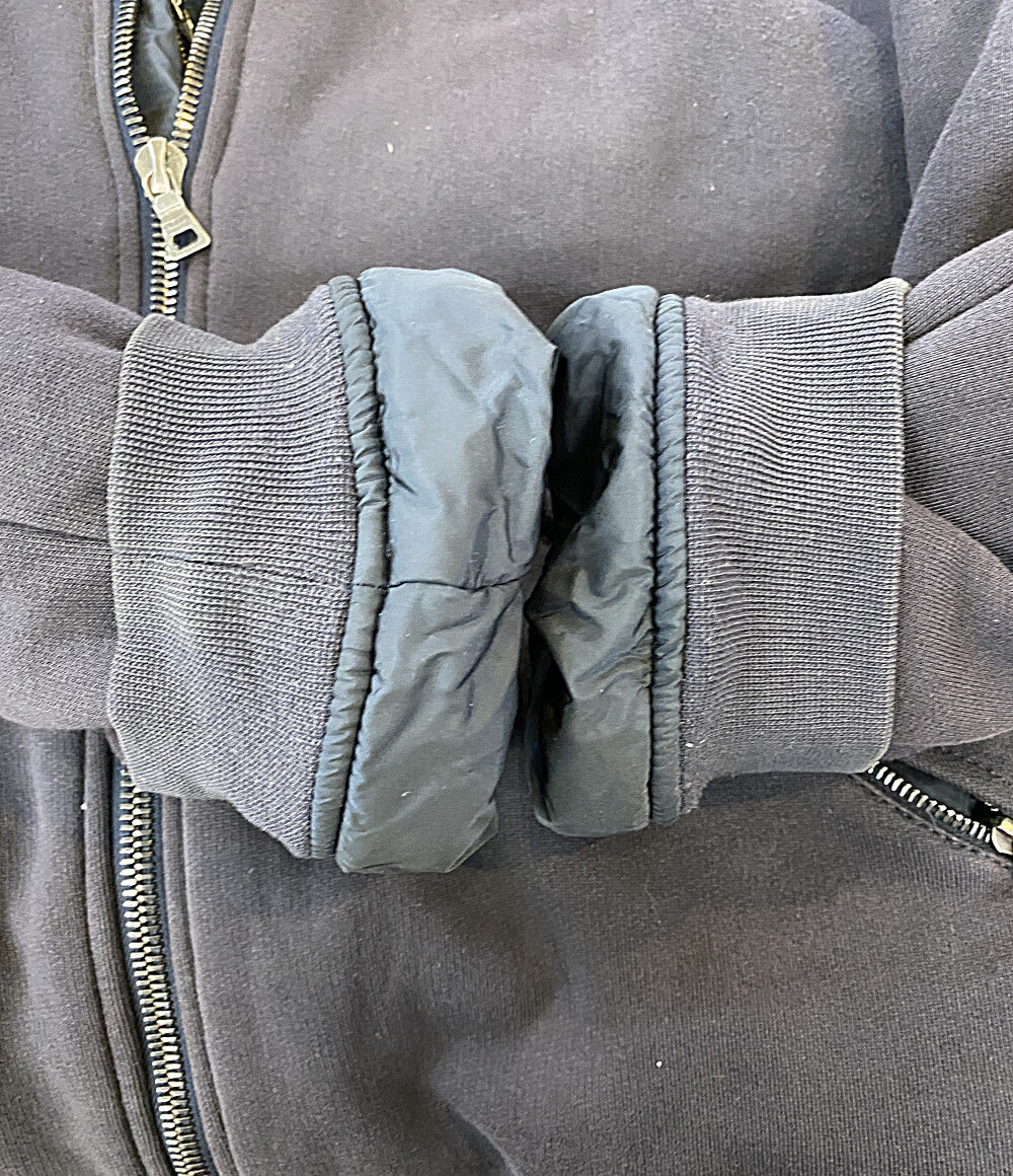 PRADA SPORT レイヤードデザインジップブルゾン フード 98339 メンズ SIZE S プラダスポーツ