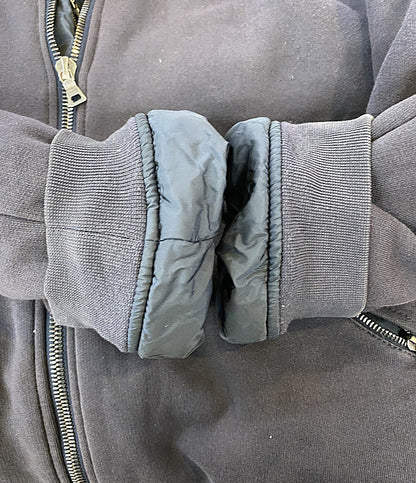 PRADA SPORT レイヤードデザインジップブルゾン フード 98339 メンズ SIZE S プラダスポーツ