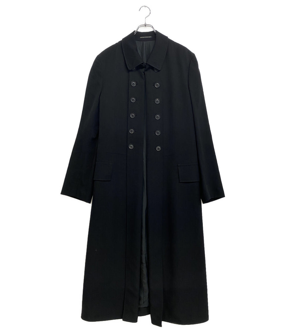 YOHJI YAMAMOTO POUR HOMME ウールギャバジンナポレオンコート 19AW HC-J31-100 メンズ SIZE 3 ヨウジヤマモトプールオム