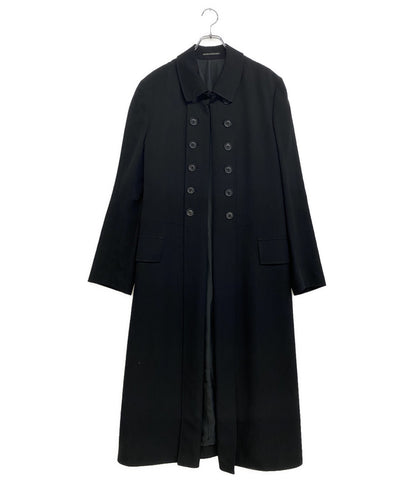 YOHJI YAMAMOTO POUR HOMME ウールギャバジンナポレオンコート 19AW HC-J31-100 メンズ SIZE 3 ヨウジヤマモトプールオム