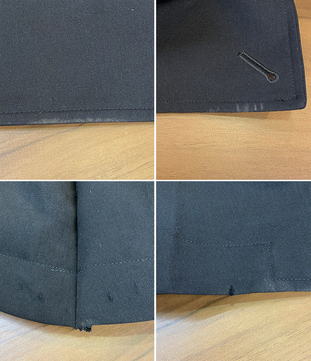 YOHJI YAMAMOTO POUR HOMME ウールギャバジンナポレオンコート 19AW HC-J31-100 メンズ SIZE 3 ヨウジヤマモトプールオム