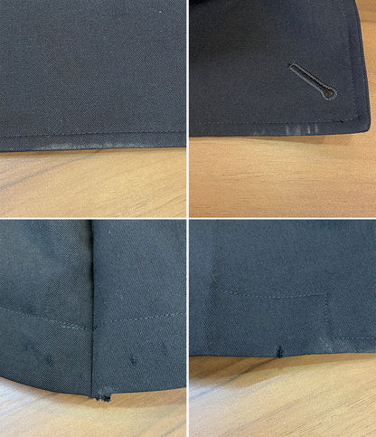 YOHJI YAMAMOTO POUR HOMME ウールギャバジンナポレオンコート 19AW HC-J31-100 メンズ SIZE 3 ヨウジヤマモトプールオム