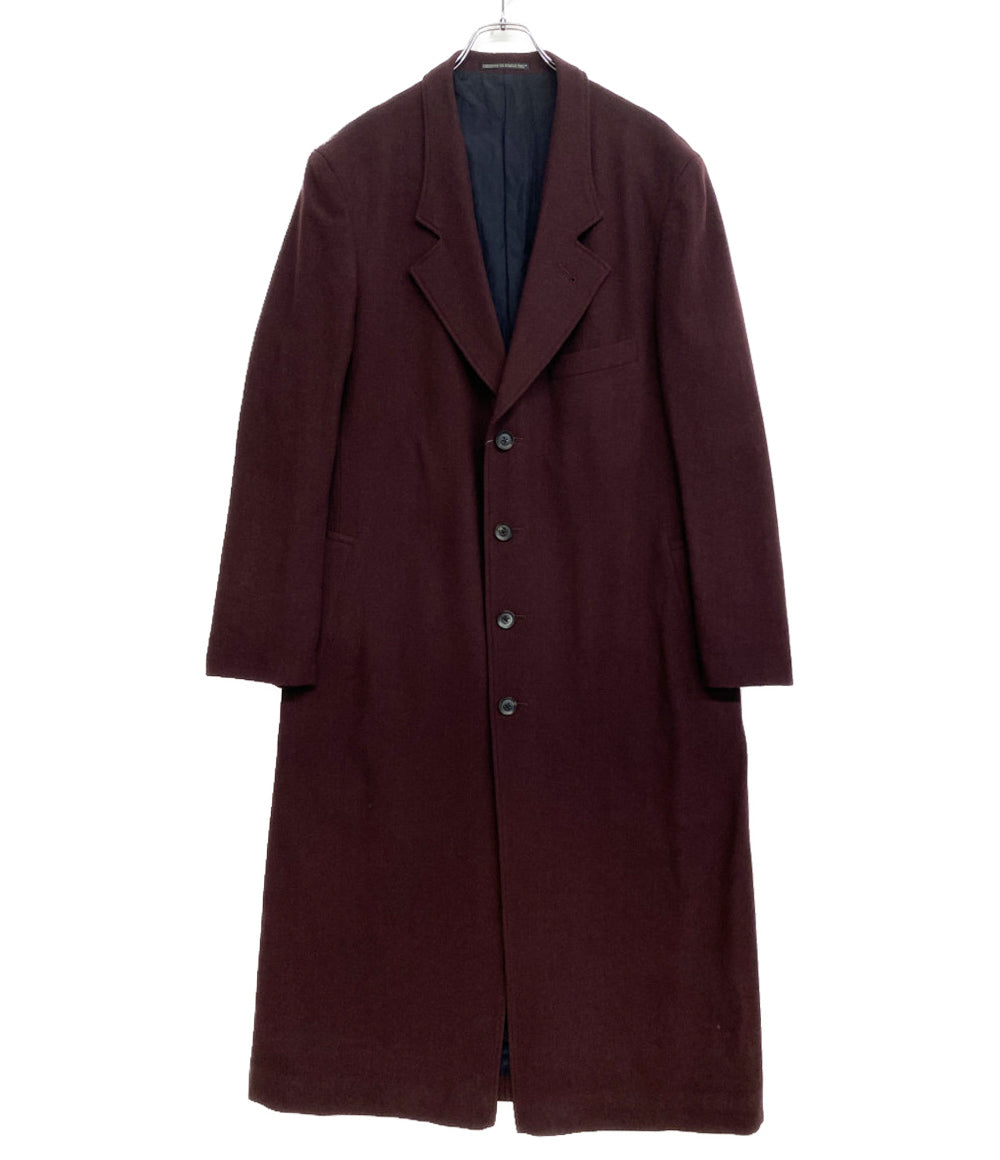 YOHJI YAMAMOTO POUR HOMME フラノエンジコート 24AW メンズ SIZE ２ ヨウジヤマモトプールオム