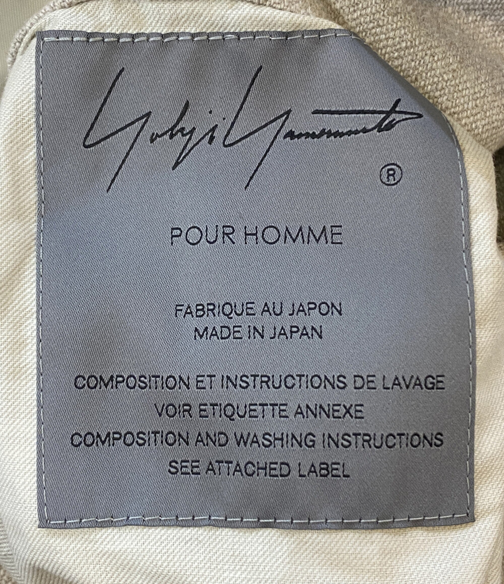 YOHJI YAMAMOTO POUR HOMME PIECE UNIQUE PIECE UNIQUE ジャケット 24AW HR-J13-604 メンズ SIZE 3 ヨウジヤマモトプールオム