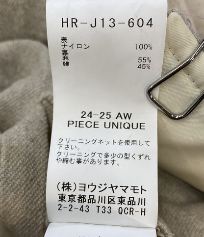 YOHJI YAMAMOTO POUR HOMME PIECE UNIQUE PIECE UNIQUE ジャケット 24AW HR-J13-604 メンズ SIZE 3 ヨウジヤマモトプールオム