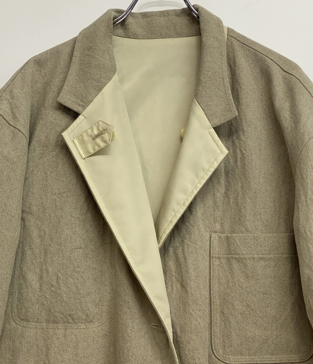 YOHJI YAMAMOTO POUR HOMME PIECE UNIQUE PIECE UNIQUE ジャケット 24AW HR-J13-604 メンズ SIZE 3 ヨウジヤマモトプールオム