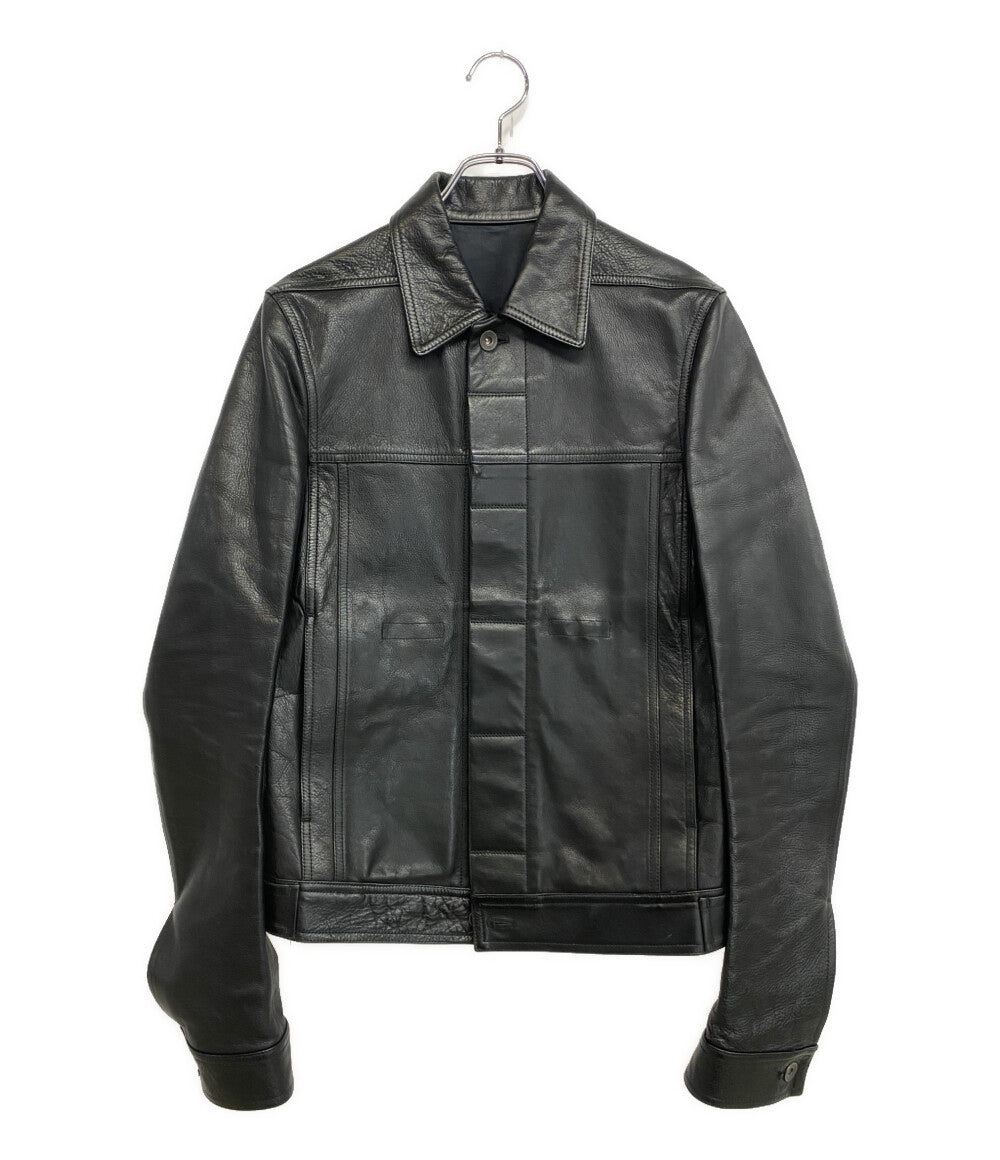 Rick Owens レザージャケット LEATHER TRACKER JACKET 16SS メンズ