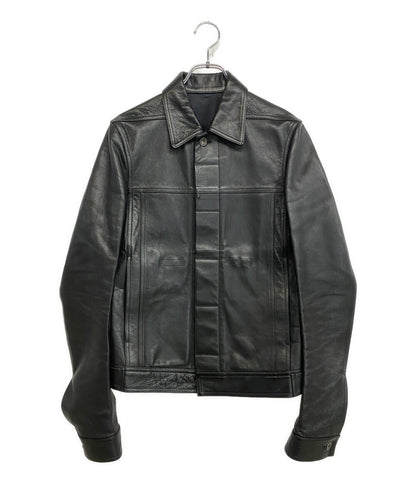 Rick Owens レザージャケット LEATHER TRACKER JACKET 16SS メンズ SIZE 46 リックオウエンス