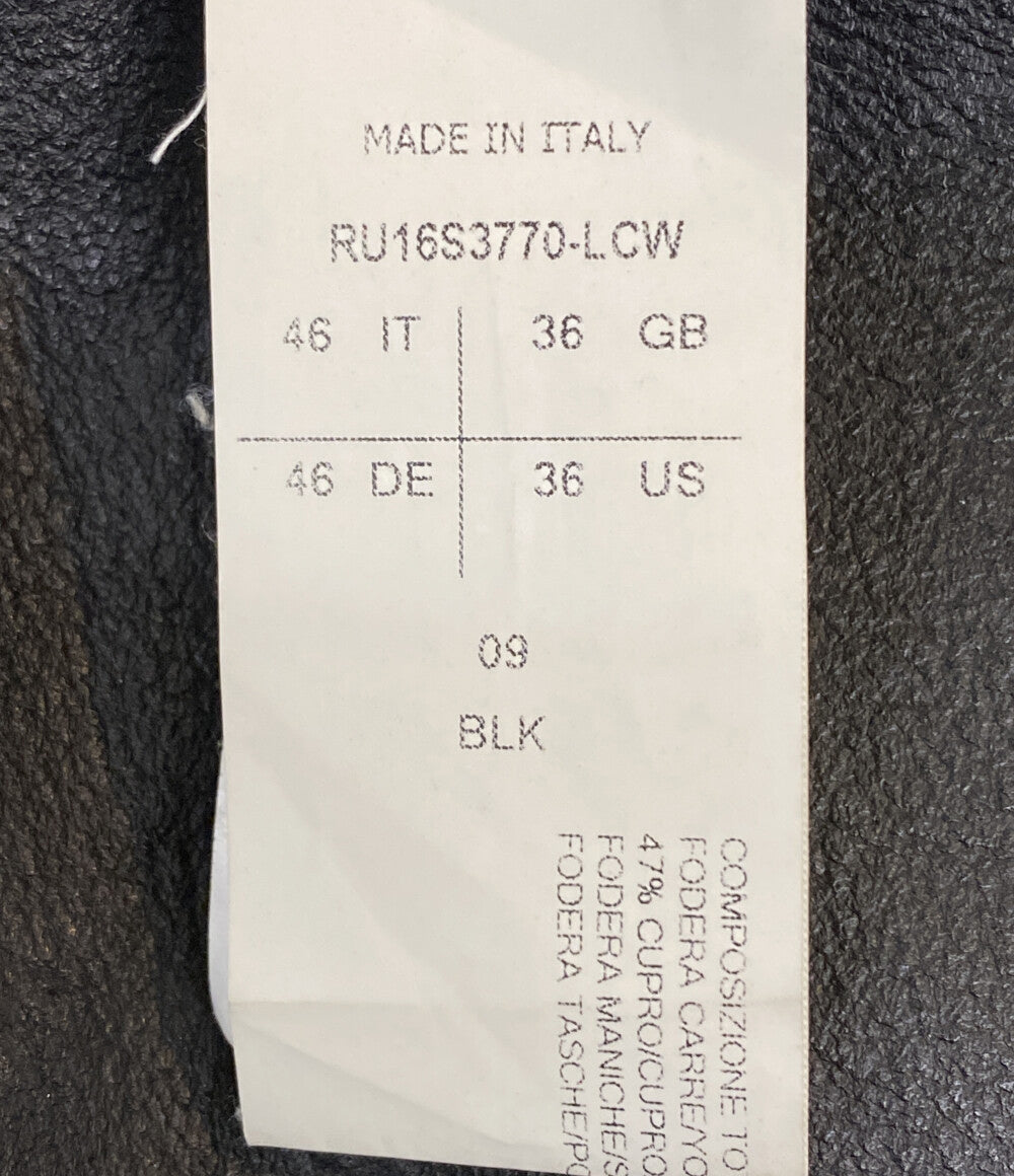 Rick Owens レザージャケット LEATHER TRACKER JACKET 16SS メンズ SIZE 46 リックオウエンス