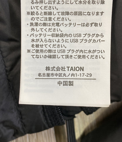 美品 TAION タイオン 3WAYダウンジャケット メンズ SIZE L