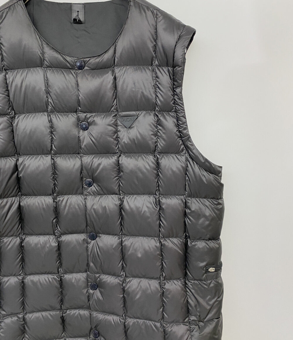 美品 TAION タイオン 3WAYダウンジャケット メンズ SIZE L