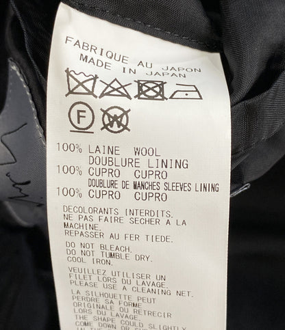 YOHJI YAMAMOTO POUR HOMME ウールギャバジンフードレイヤードジャケット H0-J29-100-2 メンズ SIZE 2 ヨウジヤマモトプールオム