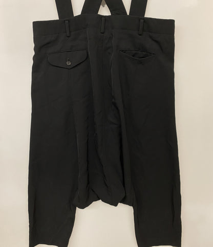 BLACK COMME des GARCONS 吊りサルエルパンツ 22SS メンズ SIZE XL ブラックコムデギャルソン