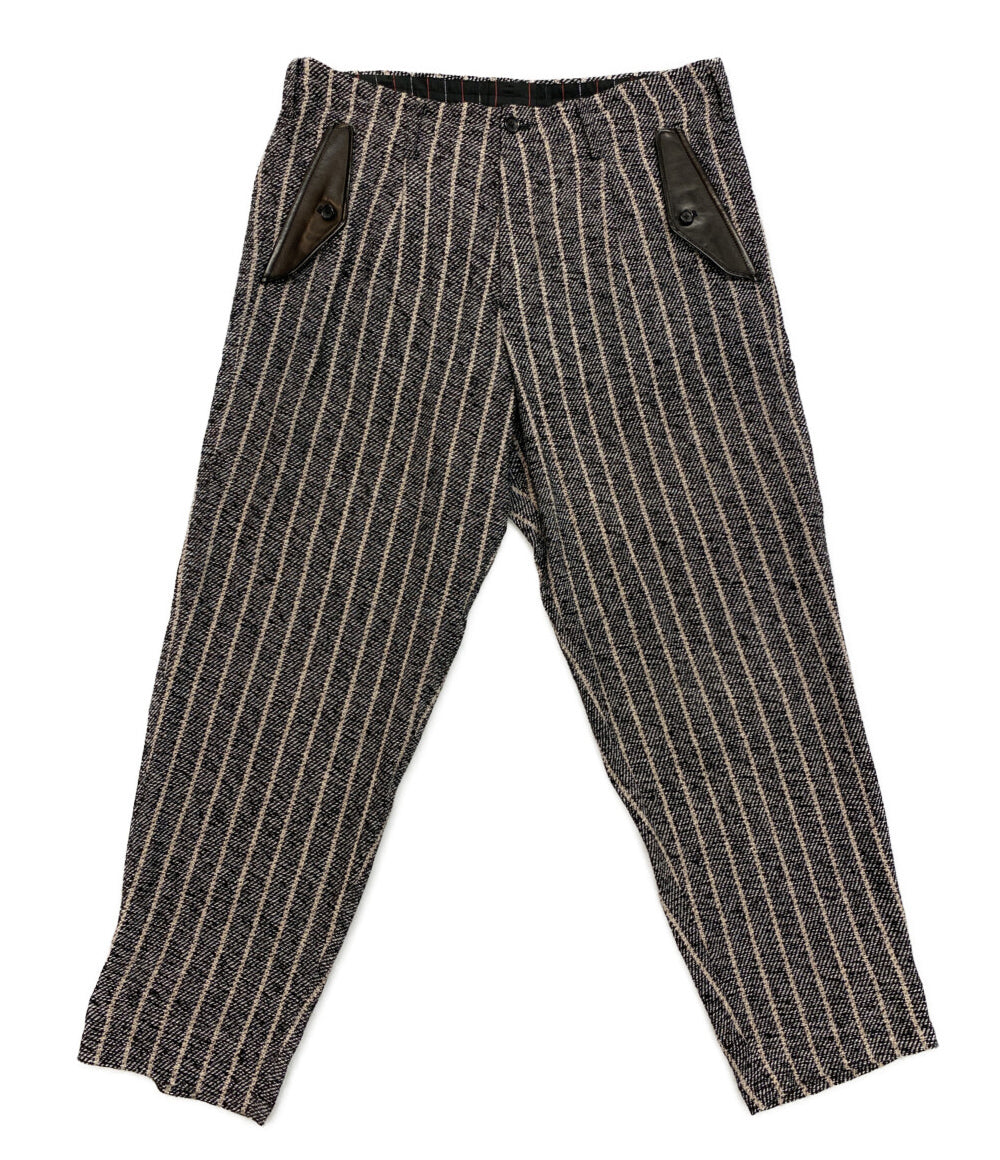 YOHJI YAMAMOTO POUR HOMME パンツ 3BLEND ST HEM TAB PANTS 24AW メンズ SIZE 2 ヨウジヤマモトプールオム