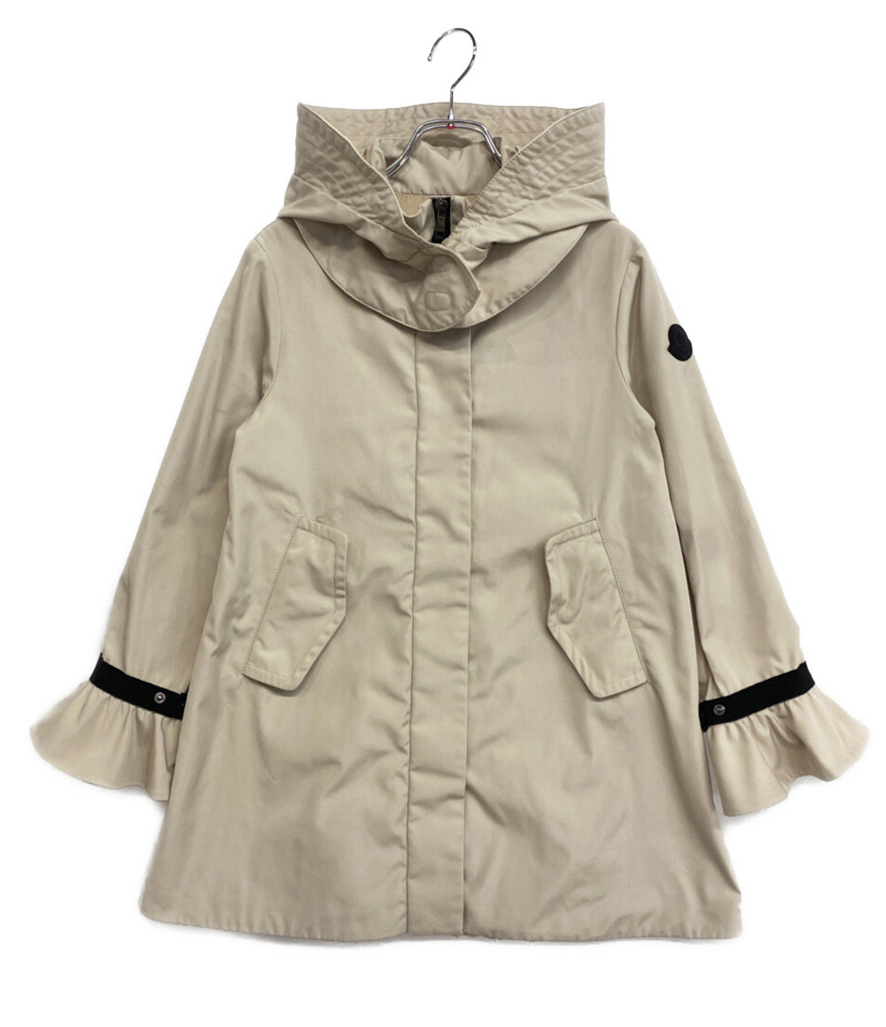 MONCLER ATHELAS プリーツナイロンコート レディース SIZE 12A モンクレール
