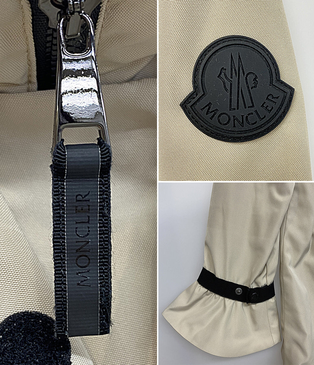 MONCLER ATHELAS プリーツナイロンコート レディース SIZE 12A モンクレール