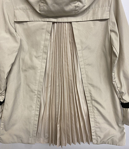 MONCLER ATHELAS プリーツナイロンコート レディース SIZE 12A モンクレール