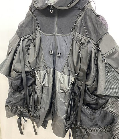 JUNYA WATANABE テクニカルパネルパーカージャケット 23AW JL-J002 レディース SIZE M ジュンヤワタナベ