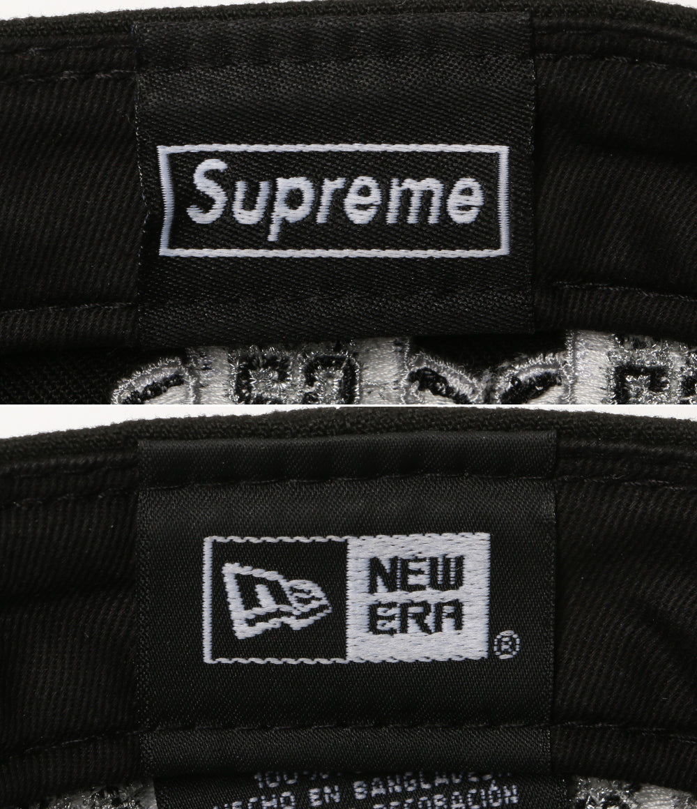 美品 Supreme × NEW ERA ニューエラ キャップ JERSEYS BOXLOGO メンズ SIZE 60.6cm シュプリーム