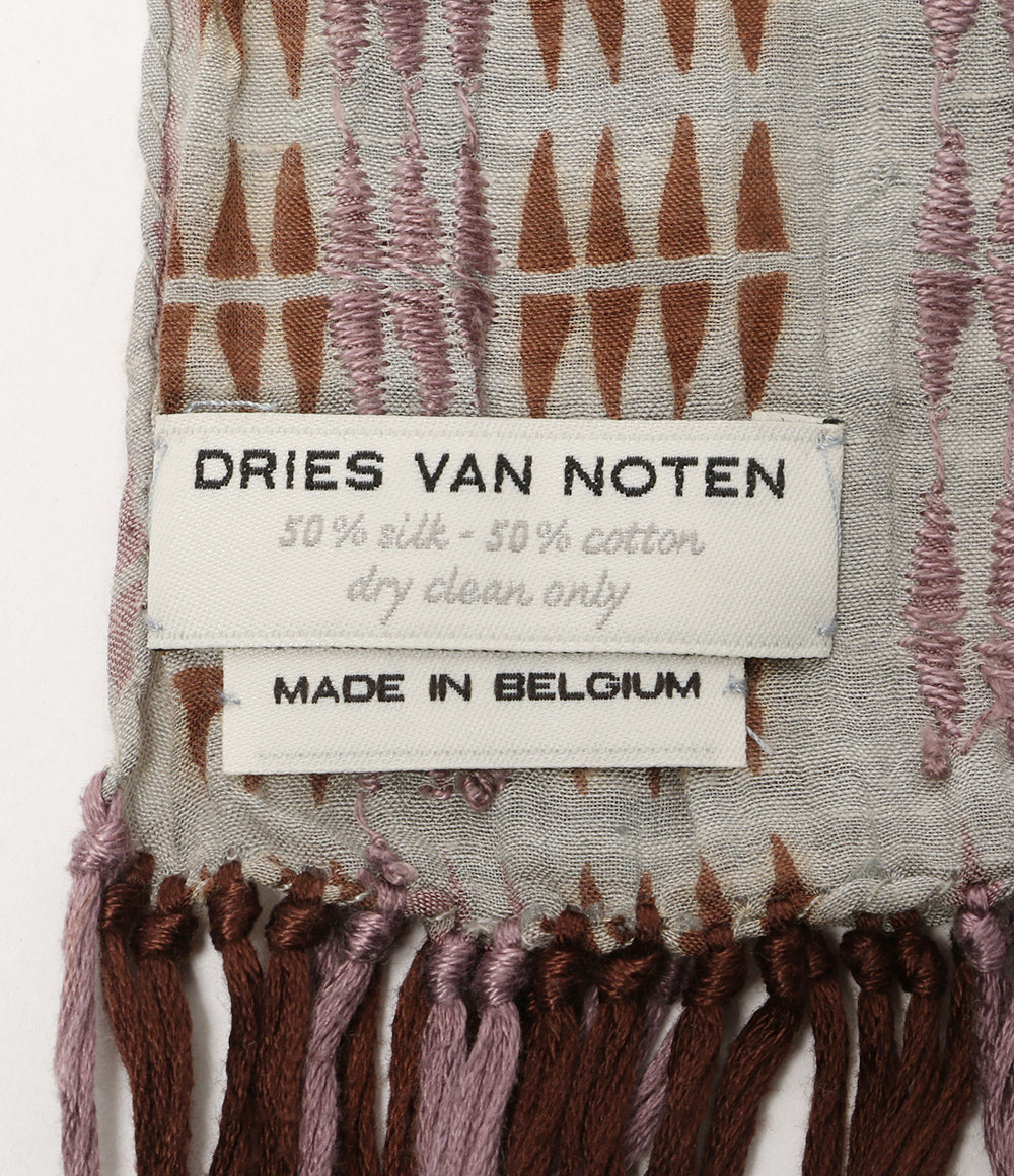 Dress van noten ドリスヴァンノッテン archive シルクコットン