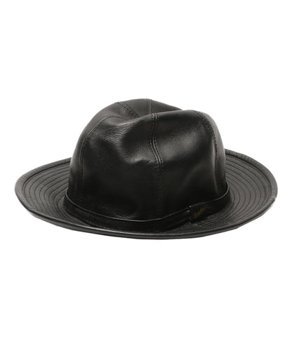 Y's for men ボルサリーノ Borsalino レザーハット メンズ SIZE 58 ワイズ フォー メン