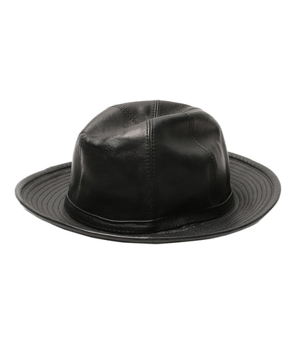 Y's for men ボルサリーノ Borsalino レザーハット メンズ SIZE 58 ワイズ フォー メン