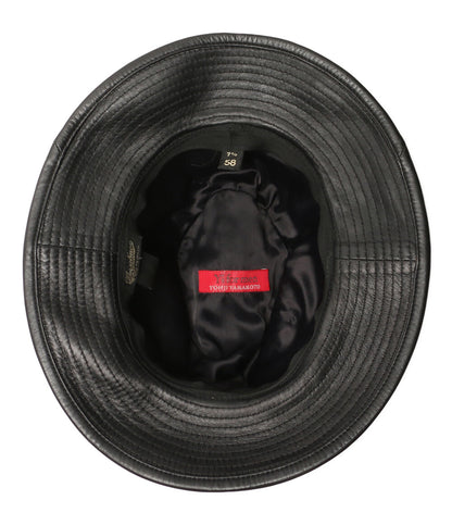 Y's for men ボルサリーノ Borsalino レザーハット メンズ SIZE 58 ワイズ フォー メン