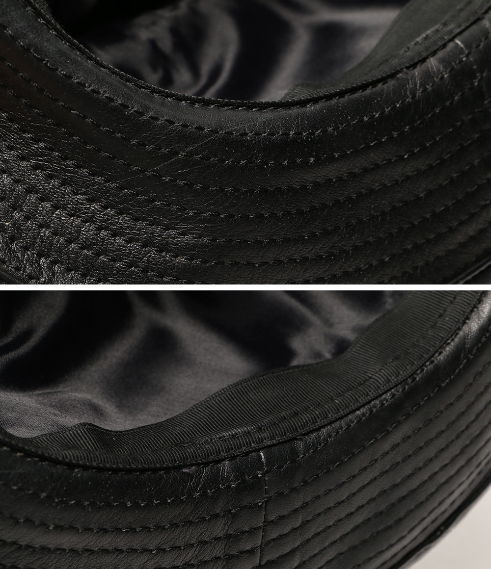 Y's for men ボルサリーノ Borsalino レザーハット メンズ SIZE 58 ワイズ フォー メン