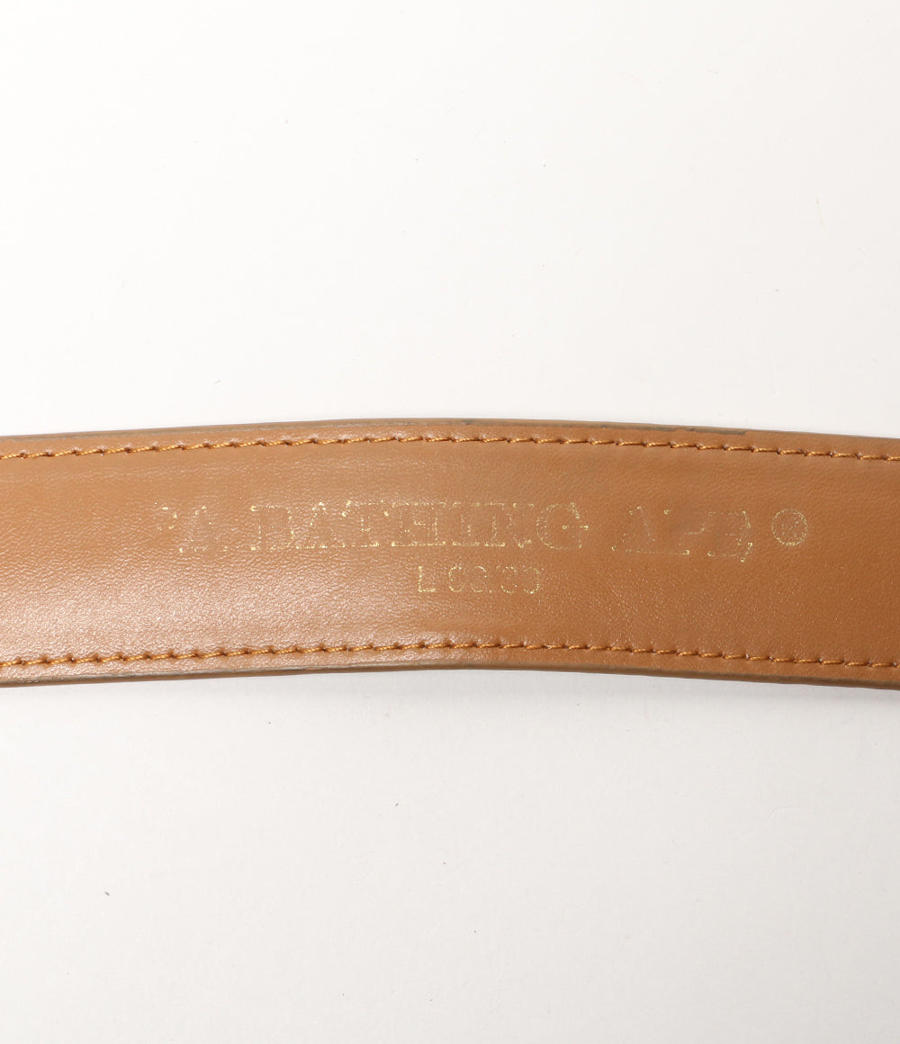 A BATHING APE ヒョウ柄ベルト レディース アベイシングエイプ