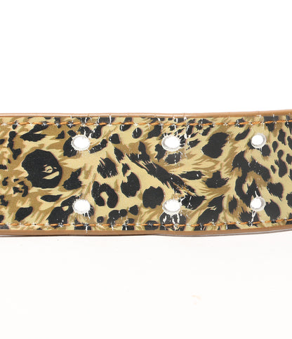 A BATHING APE ヒョウ柄ベルト レディース アベイシングエイプ