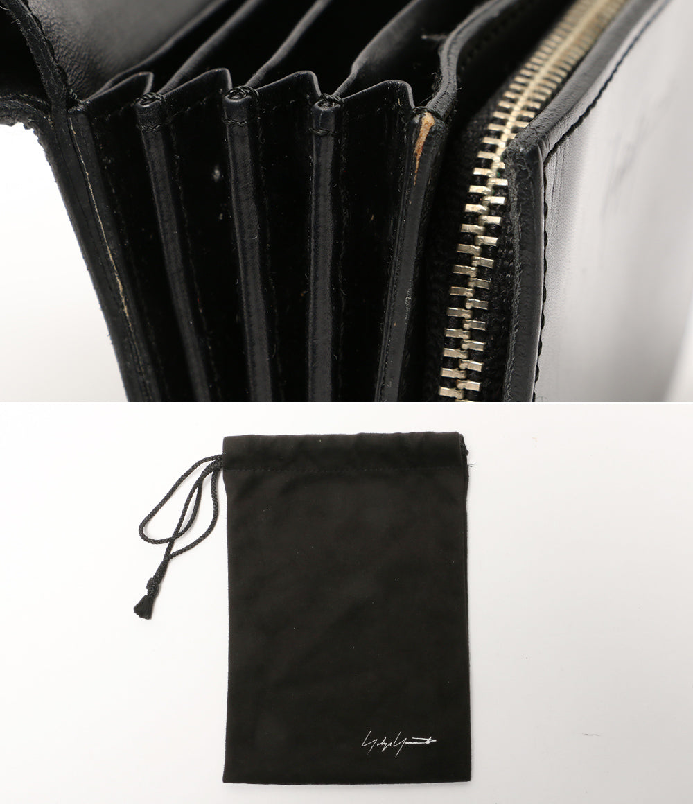 YOHJI YAMAMOTO 二つ折り財布 ベルトデザインウォレット メンズ ヨウジ