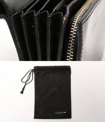 YOHJI YAMAMOTO 二つ折り財布 ベルトデザインウォレット メンズ ヨウジヤマモト