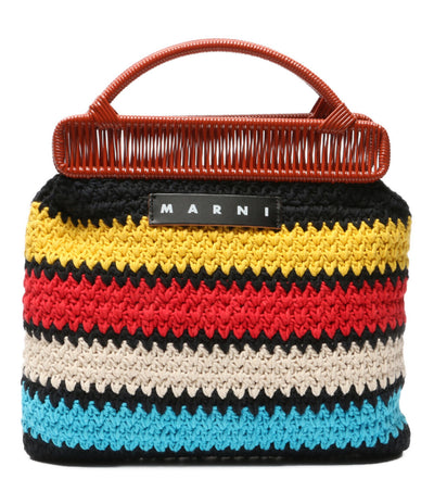MARNI ニットバッグ クロシェ マルチカラー レディース マルニ