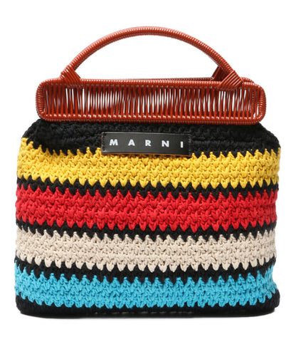 MARNI ニットバッグ クロシェ マルチカラー レディース マルニ