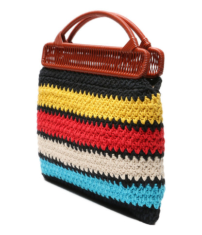 MARNI ニットバッグ クロシェ マルチカラー レディース マルニ