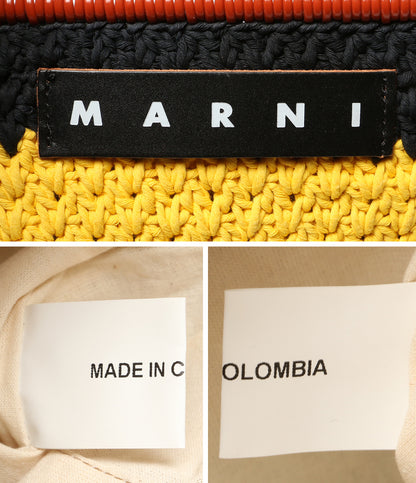 MARNI ニットバッグ クロシェ マルチカラー レディース マルニ