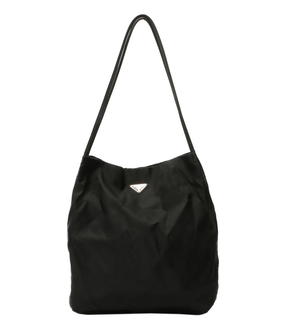 PRADA ショルダーバッグ ナイロン ブラック レディース プラダ
