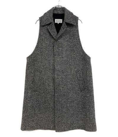 Maison Margiela 10 ヘリンボーンノースリーブコート 20AW メンズ SIZE 44 メゾンマルジェラ