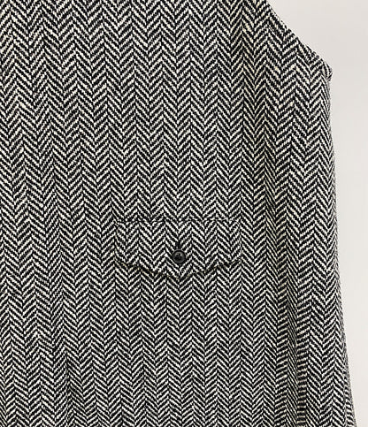 Maison Margiela 10 ヘリンボーンノースリーブコート 20AW メンズ SIZE 44 メゾンマルジェラ