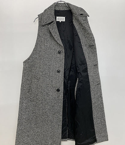 Maison Margiela 10 ヘリンボーンノースリーブコート 20AW メンズ SIZE 44 メゾンマルジェラ