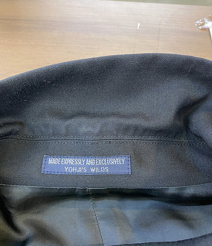 YOHJI YAMAMOTO POUR HOMME REGULATION ウールギャバジンドクタージャケット 23AW HJ-J01-140 メンズ SIZE 2 ヨウジヤマモトプールオム
