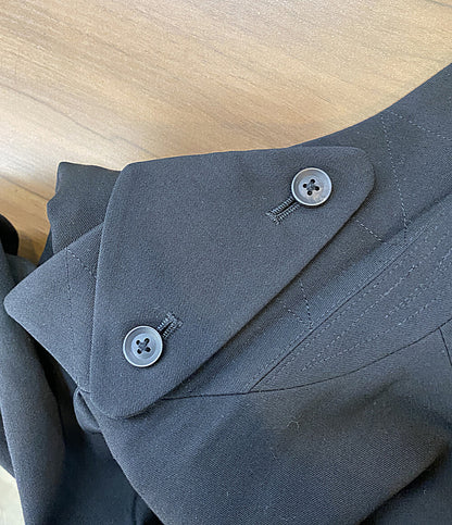 YOHJI YAMAMOTO POUR HOMME REGULATION ウールギャバジンドクタージャケット 23AW HJ-J01-140 メンズ SIZE 2 ヨウジヤマモトプールオム