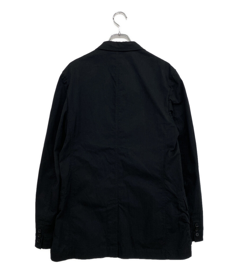 GROUND Y テーラードジャケット COTTON NYLON OXFORD LONG JACKET 24AW GO-J12-813 メンズ SIZE 3 グラウンド ワイ