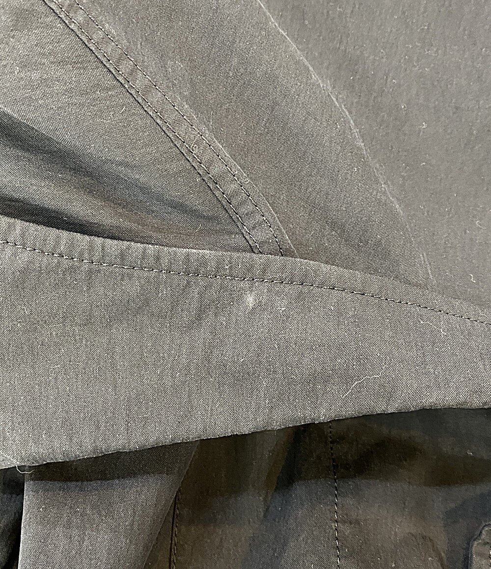 GROUND Y テーラードジャケット COTTON NYLON OXFORD LONG JACKET 24AW GO-J12-813 メンズ SIZE 3 グラウンド ワイ