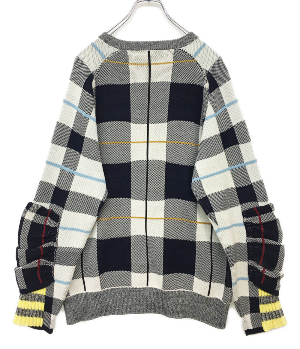 TOGA ニット TP01-XN203 Check knit pullover 20SS メンズ SIZE 38 トーガ
