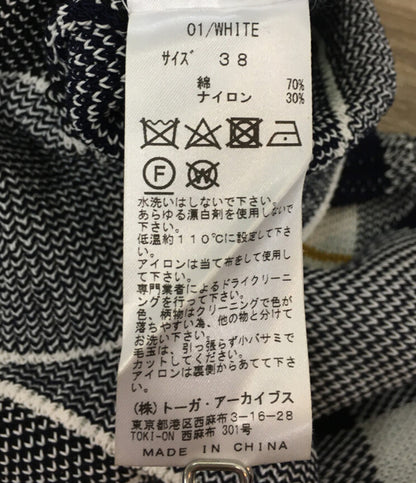 TOGA ニット TP01-XN203 Check knit pullover 20SS メンズ SIZE 38 トーガ